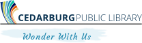 mobile version of site logo for Cedarburg Public Library